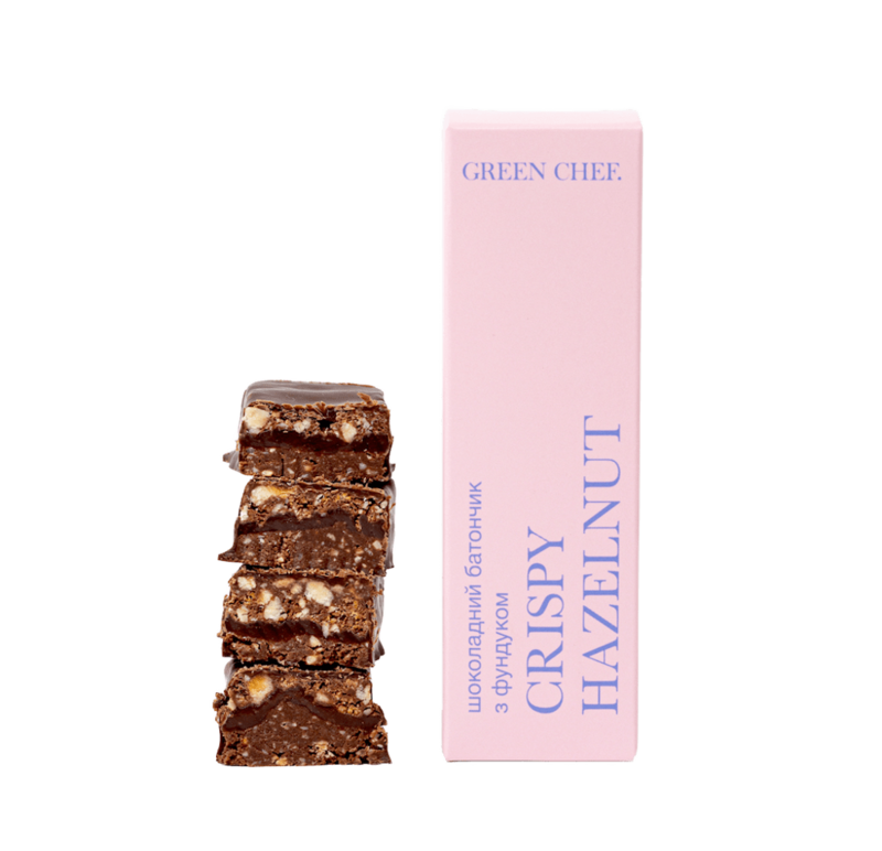 Батончик Green Chef с фундуком Crispy Hazelnut 50 г-mywater-stage.wvts.xyz