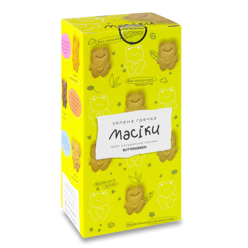 Печенье с зеленой гречки Масики Buttergreen 120 г-10-mywater-stage.wvts.xyz