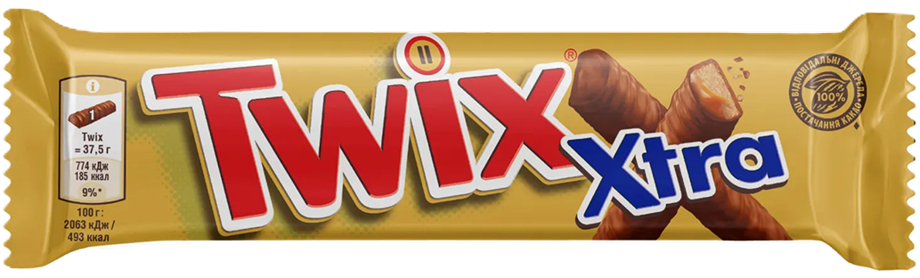 Шоколадный батончик Twix Xtra 75 г-mywater-stage.wvts.xyz