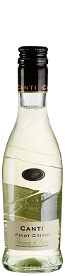 Вино Canti Pinot Grigio Pavia виноградное натуральное сухое белое 0,25 л — фото 1