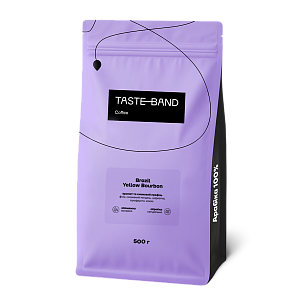 Кофе в зернах Taste Band Brazil Yellow Bourbon 500 г — фото 1