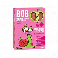 Натуральні фруктові Цукерки "Яблуко-Малина" Bоb Snail 60 г-1-mywater-stage.wvts.xyz