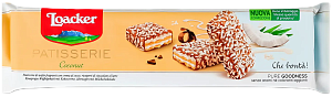 Вафли Loacker Patisserie кокос 100 г — фото 1