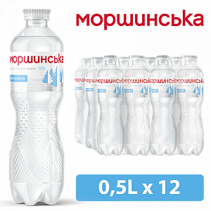Вода "Моршинська" 0,5 л негазована — фото 1
