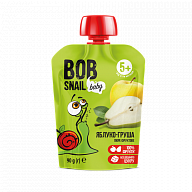 Пюре фруктове "Яблуко-Груша" Bob Snail для дітей від 5 місяців 90 г-mywater-stage.wvts.xyz