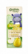 Cок Galicia Baby Яблоко-груша с мякотью 0,2 л-7-mywater-stage.wvts.xyz