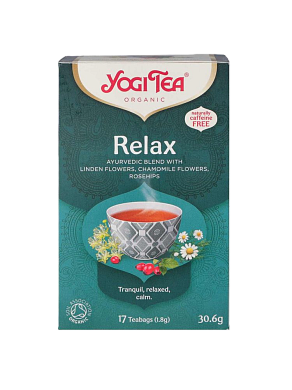 Чай травяной Yogi Tea с пряностями Релакс 30,6 г — фото 1
