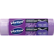 Пакеты для мусора Vortex HDPE с затяжкой фиолетовые с ароматом лаванды 35 л х 15 шт-1-mywater-stage.wvts.xyz