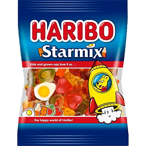 Цукерки жувальні Haribo Starmix неглазуровані 80 г — фото 1