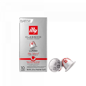 Кофе в капсулах Illy Lungo Classico 10 шт х 5,7 г — фото 1
