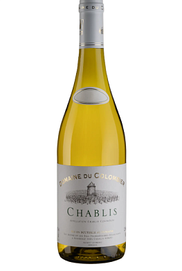 Вино Domaine du Colombier Chablis виноградное натуральное сухое белое 0,75 л — фото 1