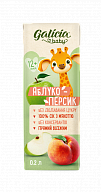 Cок Galicia Baby Яблоко-персик с мякотью 0,2л-2-mywater-stage.wvts.xyz