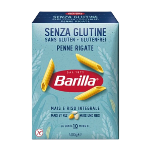 Макароны Barilla без глютена Penne Rigate 400 г — фото 1