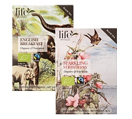 Набор Life by Follis чай чёрный Английский завтрак органический 20 х 2 г + чай чёрный с ароматом Шампанское-Клубника 20 х 1,8 г-mywater-stage.wvts.xyz