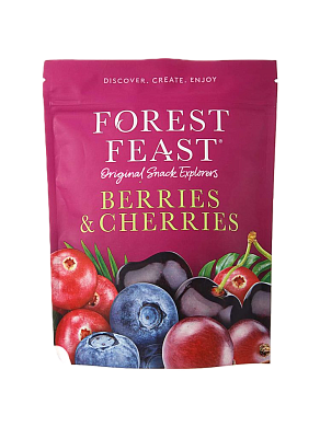 Суміш ягідно-вишнева Forest Feast сушена з родзинками 170 г — фото 1