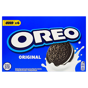 Печиво Oreo з какао та кремовою начинкою ванільного смаку 228 г — фото 1