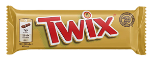Печенье песочное Twix в молочном шоколаде 50 г
 — фото 1