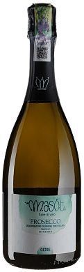 Вино Masot Prosecco Oltre виноградное игристое экстра-брют белое 0,75 л — фото 1