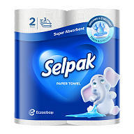 Полотенца бумажные Selpak 2 рулона-5-mywater-stage.wvts.xyz