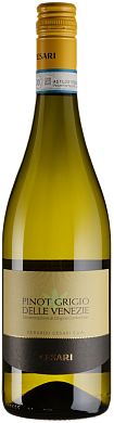 Вино Cesari Pinot Grigio delle Venezie виноградное натуральное сухое белое 0,75 л — фото 1