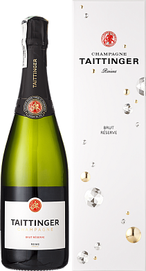 Шампанское Taittinger Brut R&eacute;serve брют белое 0,75 л — фото 1