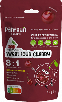 Сублимированная черешня Panfruit 25 г — фото 1