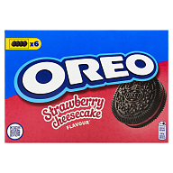 Печиво Oreo з какао та начинкою зі смаком полуниці та чізкейку 228 г-mywater-stage.wvts.xyz
