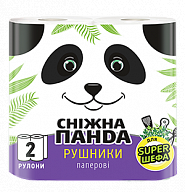 Полотенца бумажные Снежная Панда 2 рулона-5-mywater-stage.wvts.xyz