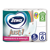 Туалетная бумага Zewa Just 1 пятислойная 6 рулонов-2-mywater-stage.wvts.xyz