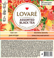 Чай Lovare Черный ассорти (50 пак)-7-mywater-stage.wvts.xyz