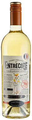 Вино Gourmet P&egrave;re & Fils Entrec&ocirc;te Chardonnay виноградне натуральне сухе біле 0,75 л — фото 1